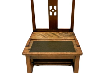 Jac. van den Bosch 't Binnenhuis Art Deco Library Chair or Library Steps, 1916